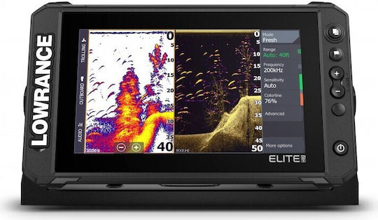 Lowrance Elite Fs Depth Gauge 9"