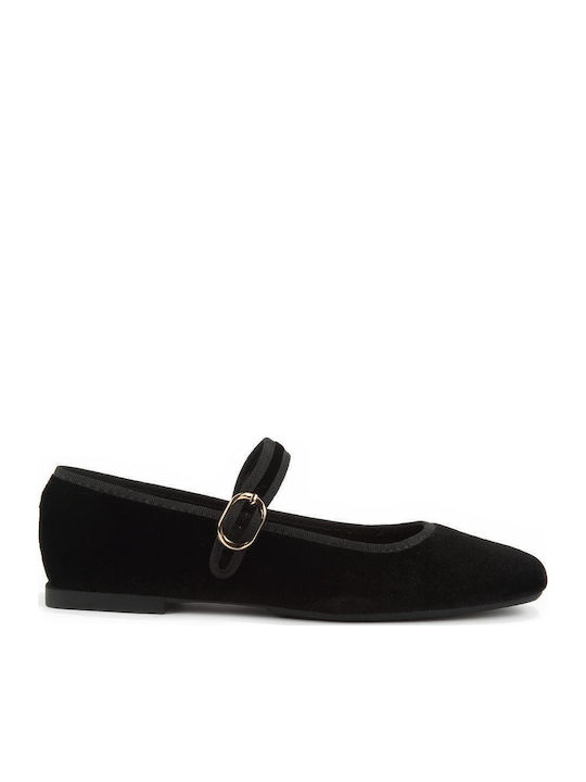 Fshoes Fshoes Γυναικείες Μπαλαρίνες σε Μαύρο Χρώμα