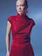 Vicollo Damen Glitzer-Body Rot 100% Polyester
