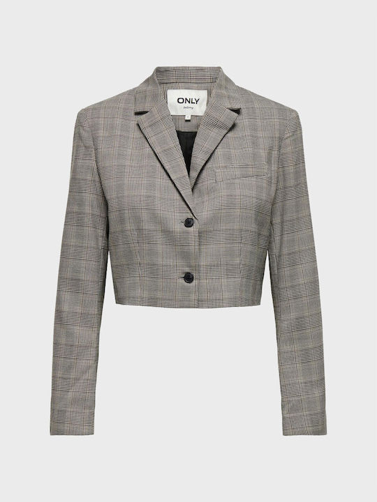 Only Short Women's Blazer Gray