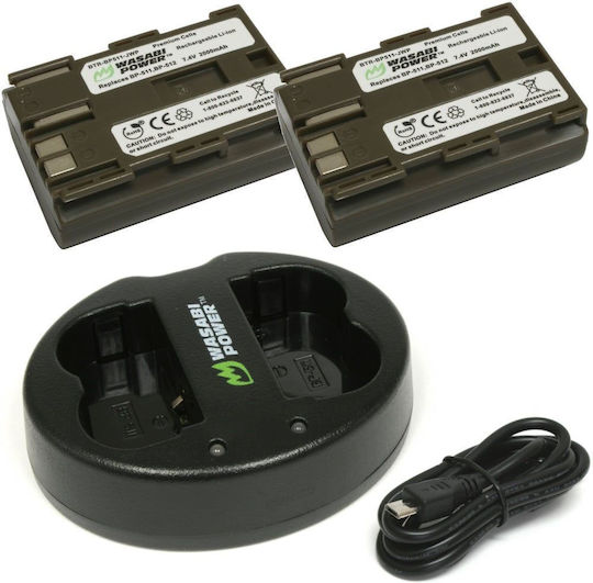 Wasabi Power Battery Kit Canon Bp-51