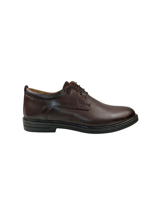 Renzo Maestro Renzo Maestro 204 Leder Herren Freizeitschuhe Braun