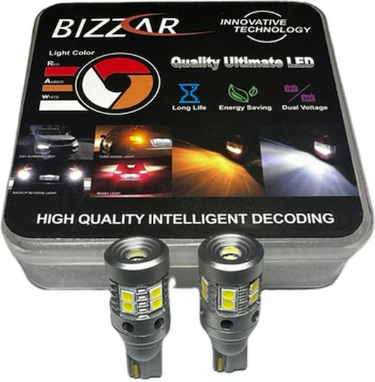Bizzar Lamps Car T15 Canbus LED Cold White 12V 2pcs