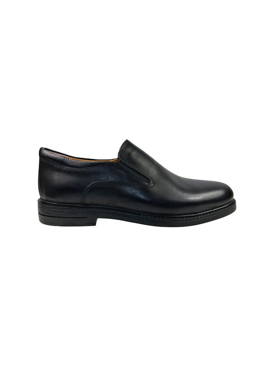 Renzo Maestro 401 Herren Mokassins Schwarz