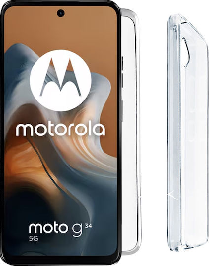 Volte-Tel Slimcolor Air Back Cover Σιλικόνης Διάφανο (Galaxy A16Moto G35)