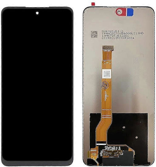 Realme Screen with Touch Mechanism for Realme C65 (Black)