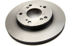 Front Brake Disc Right Left Trw Automotive Acura Rsx Honda Civic Vii Viii Cr-z Integra Stream 262mm 21mm 5 Holes 114.3mm