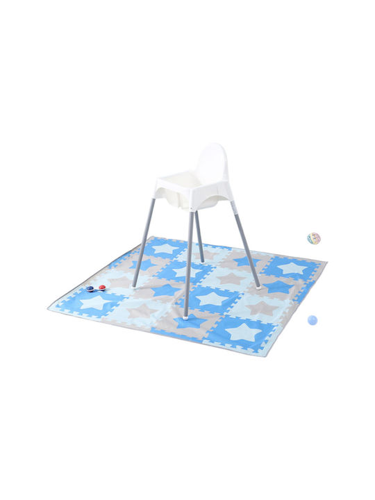 Queen Mother Big Stars Covor Pentru Copii Stele Multicolor 130x130cm