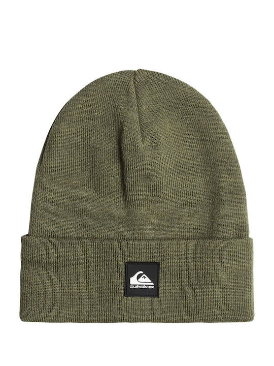 Brigade Beanie Ανδρικός Σκούφος Πλεκτός σε Χακί χρώμα