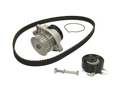 Set sincronizare curea de distribuție 19mm 135 dinți roată pompă de apă Arosa Cordoba Ibiza Vw Lupo Polo 1.0/1.4 93-05 Contitech Set sincronizare curea de distribuție 19mm 135 dinți roată pompă de apă Arosa Cordoba Ibiza Vw Lupo Polo 1.0/1.4 93-05 Contitech