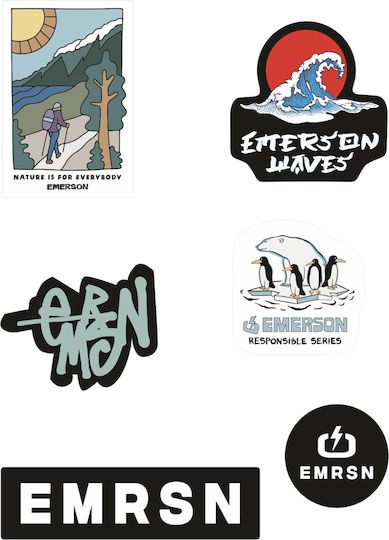 Emerson Sticker for Laptop Multicolour