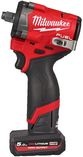 Milwaukee FCIWF12G3-502X Brushless Impact Wrench Battery 12V 2x5Ah with Socket 1/2"