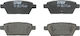 Set Plăcuțe de Frână Spate Trw Automotive Înălțime 43.0mm Lățime 110.7mm Grosime 14.4mm Ford Usa Fuziune Lincoln Mkz Mazda 323 F V 6 Renault Thalia I