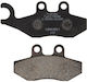 Ferodo Disc Brake Pads Set Piaggio Vespa Motorcycle Rear 97.1mm Height 41.2mm Length 9.0mm Thickness Silver