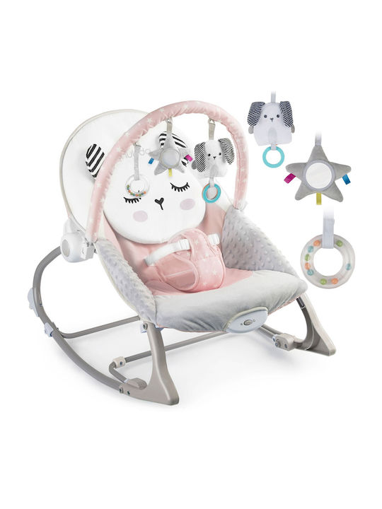Nukido Electric Baby Relax with Vibration Pink for Child up to 9kg