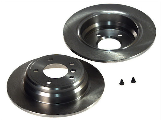 Ferodo Brake Disc Set Rear Bmw 5 E39 2.0-3.0d 09.95-06.03 Diameter 298 Mm Thickness 10 Mm 5 Holes 120 Mm 75 Mm 61 Mm 2 Pieces
