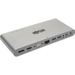 Eaton USB-C Docking Station with HDMI/DisplayPort 4K PD Ethernet Eaton USB-C Docking Station with HDMI/DisplayPort 4K PD Ethernet