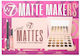 W7 Cosmetics Matte Makers Makeup Set for Eyes & Lips Matte Makers 3pcs