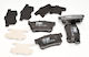 Set Plăcuțe De Frână Spate Trw Honda Accord Vii Cr-z Legend Iv Suzuki Swift Iii Sx4 47.4mm X 88.9mm X 14.8mm