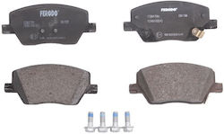 Front Brake Pads Set Fiat Tipo 1.3d-1.6d 10.15 Ferodo Height 57.0mm Width 132.9mm Thickness 18.4mm Wear Sensor Yes Front Brake Pads Set Fiat Tipo 1.3d-1.6d 10.15 Ferodo Height 57.0mm Width 132.9mm Thickness 18.4mm Wear Sensor Yes