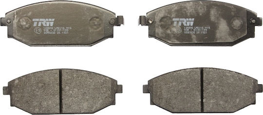 Set Plăcuțe De Frână Partea Din Față Trw Automotive Hyundai Galloper I Ii Toyota Hilux Vii 2.5d/3.0 08.91-05.15 52.5mm 137.0mm 17.0mm
