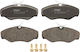 Set Plăcuțe De Frână Partea Din Față Șurub Ghid Etrier Suplimente Renault Avantime Spațiu Iii 62.5mm 145.0mm 18.0mm Trw