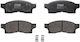 Set Plăcuțe De Frână Partea Din Față Suplimente Trw Automotive Toyota Mr2 Ii 2.0 12.89-09.99 Înălțime 52.0mm Lățime 140.3mm Grosime 15.6mm