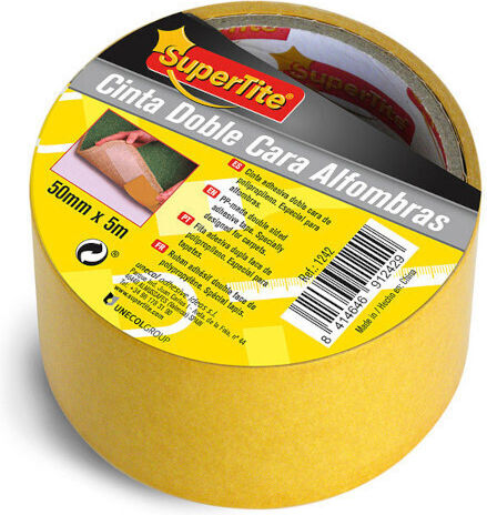 Supertite 1242 Doppelseitiges Teppichklebeband 50mm 5m