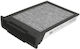 Filtru de Aer pentru Habitaclu cu Carbon Activat Mann-filter Citroen C1 Peugeot 107 Toyota Aygo 1.0/1.4d 06.05-09.14 44mm 163mm 223mm