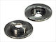 Set Ventilated Brake Discs 2 Pcs Front Hyundai Accent Ii 1.3-1.6 01.00-11.05 Outer Diameter 241 Mm Height 52.4 Mm Thickness 19 Mm