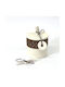 Treis Grammes Handmade Tabletop Lucky Charm White Ceramic 2026 6x6cm 1pcs