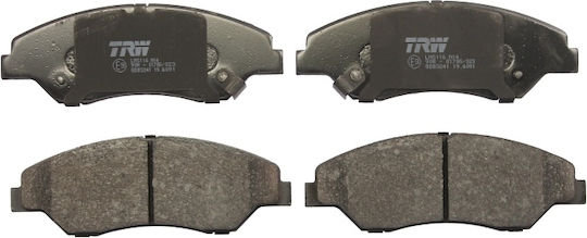 Set Plăcuțe De Frână Partea Din Față Kia Retona Sportage 2.0/2.0d 06.99-08.03 Trw Automotive Înălțime 53 Mm Lățime 149 Mm Grosime 16 Mm