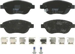 Front Brake Pad Set Caliper Bolt Supplements 57.4mm Height 137.0mm Width 19.0mm Thickness Trw Automotive Fiat 500L Opel Corsa D Front Brake Pad Set Caliper Bolt Supplements 57.4mm Height 137.0mm Width 19.0mm Thickness Trw Automotive Fiat 500L Opel Corsa D