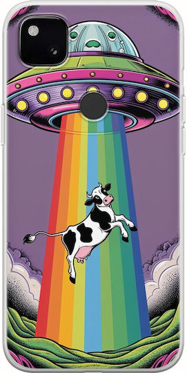 Ufo Google Pixel 4a 4g Flexible Tpu Διάφανη Σιλικόνη