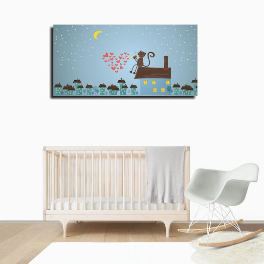 Orafol Kids Wall Art Framed 65x35cm