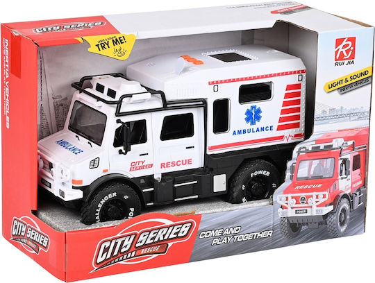Martin Toys Ambulance Car Pull Back For 3+ Years Old