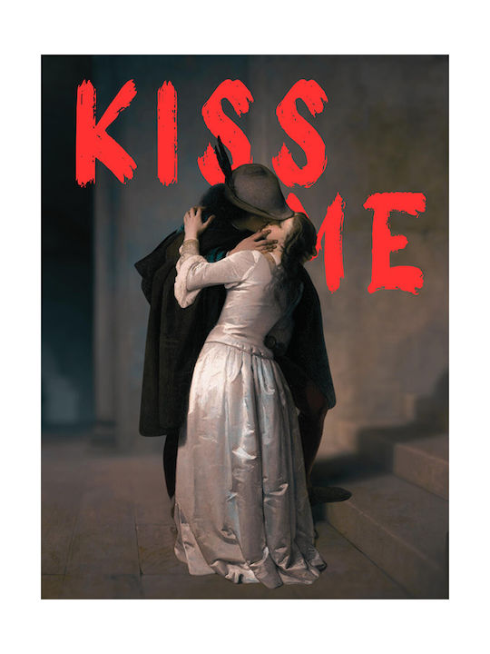 Quote Poster Kiss Me Pq072 21cm X 30cm