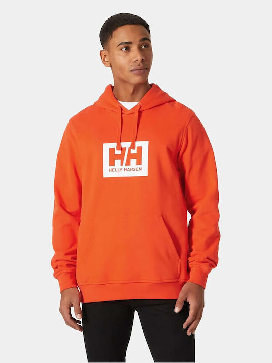 Helly Hansen Φούτερ με Κουκούλα Πορτοκαλί