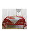 Ilis Home Weihnachtlich Tischtuch Rot L220xB160cm.