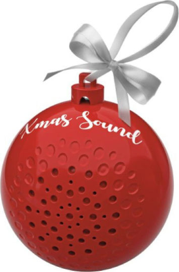 SBS Music Hero Christmas Ball Ηχείο Bluetooth 3W Ροζ