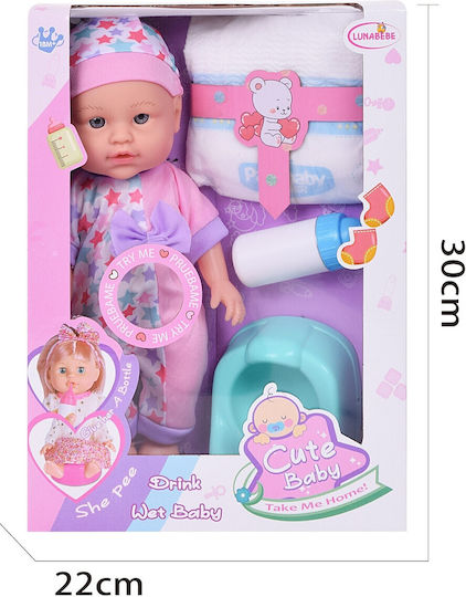 Martin Toys Baby-Puppen-Set 30 cm.