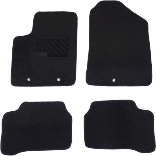 Economy Quality Carpet Mats Black Compatible with Kia Picanto GT Line Model 2017-present 4pcs