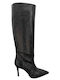 Women's High Heel Boots Black