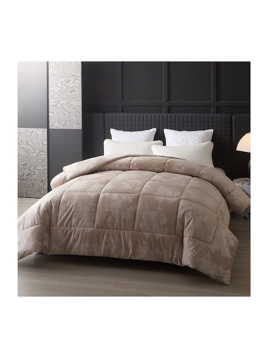 Liolios Home Duvet Queen 240x260cm Cordelia Taupe