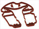 Intake Manifold Rubber Gasket 6.7mm Audi Q5 2.0 Tfsi 09 Reinz Cylinder Head Intake Exhaust