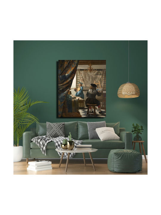 Reproducere Pictură Artă Johannes Vermeer 37cm X 45cm