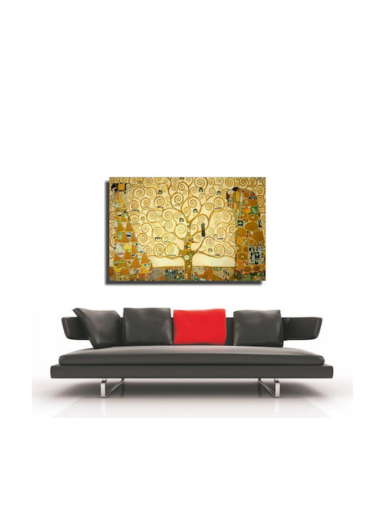 Reproducere Pânză Pictură Arborele Vieții Friza Stoclet Gustav Klimt 120cm X 70cm