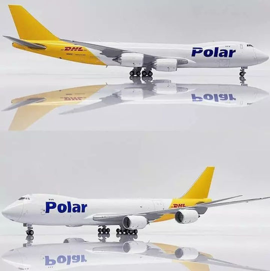 Ready-Made Metal Airplane Model Scale 1/400 JC Wings XX40157 Boeing 747-8F Polar Air Cargo DHL
