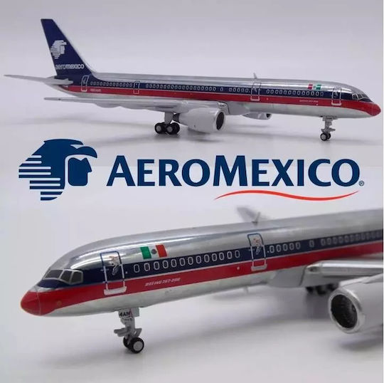 Ready-Made Metal Airplane Model Scale 1/400 JC Wings XX40020 Boeing 757-200 Aeromexico