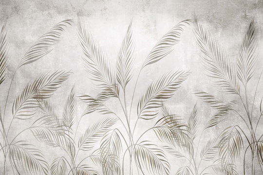 Wall Mural Living Room Tropical Palm Leaves 260x390